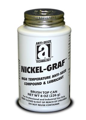 Anti-Seize Technology 13008 Nickel-Graf Anti-Seize & Lubricating Compound, 8 Oz