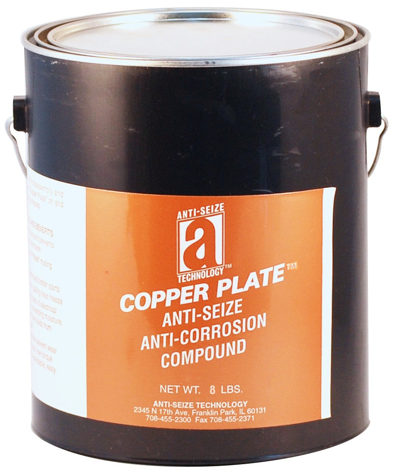 Anti-Seize Technology 21030 Copper Plate Anti Corrosion Compound, 8 Lbs