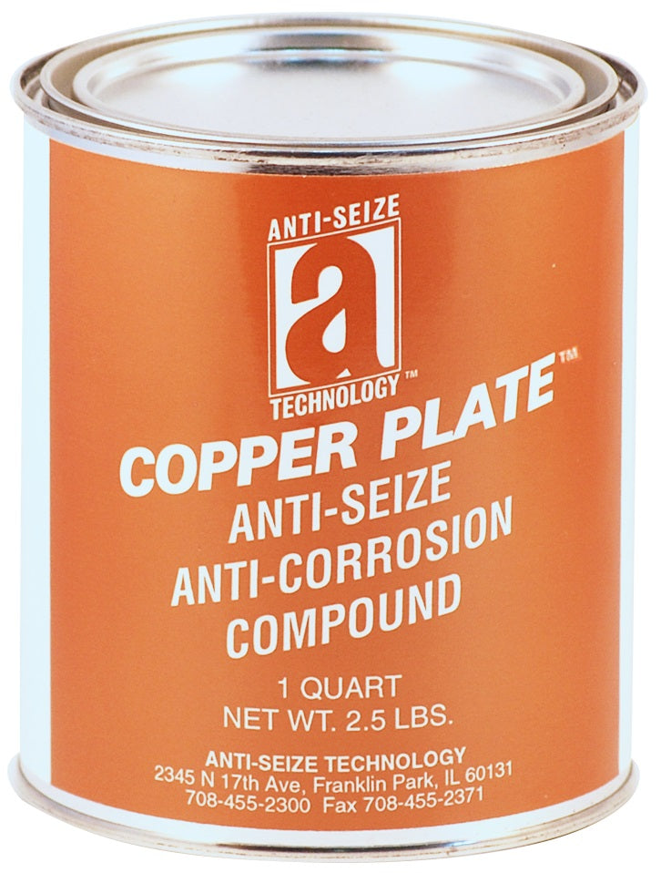 Anti-Seize Technology 21025 Copper Plate Anti Corrosion Compound, 2 Lbs