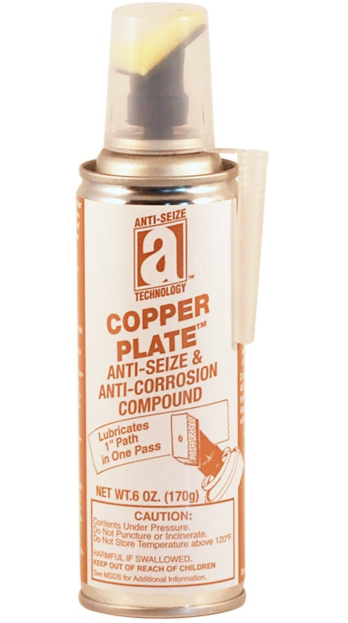 Anti-Seize Technology 21006 Copper Plate Anti-Seize & Anti corrosion Compound, 6 Oz