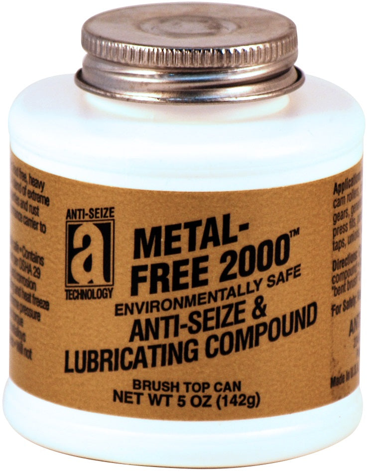 Anti-Seize Technology 20005 Metal-Free 2000 Anti-Seize Lubricating Compound, 5 Oz