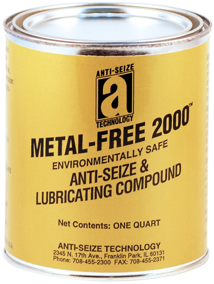Anti-Seize Technology 20025 Metal-Free 2000 Lubricating Compound, 2 Lbs