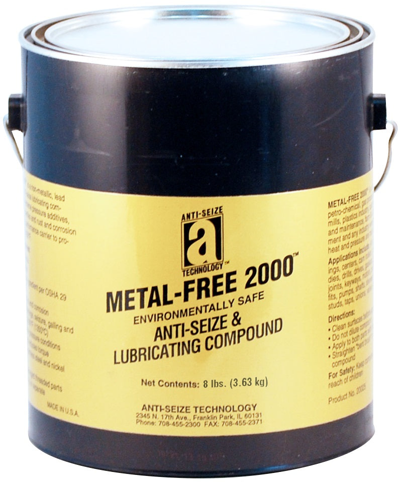 Anti-Seize Technology 20030 Metal-Free 2000 Lubricating Compound, 8 Lbs