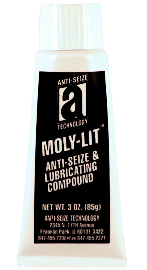 Anti-Seize Technology 12003 Moly-Lit Anti-Seize & Lubricating Compound, 3 Oz