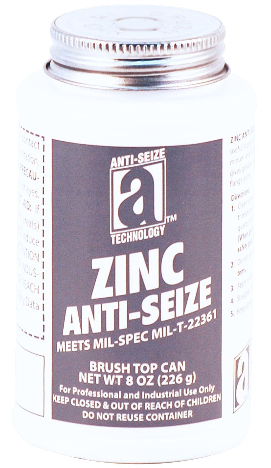 Anti-Seize Technology 45008 Zinc Dustc & Petrolatum Compound, 8 Oz