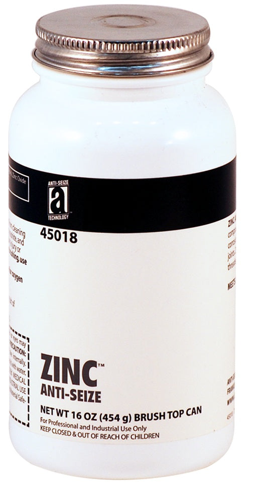 Anti-Seize Technology 45018 Zinc Dustc & Petrolatum Compound, 16 Oz