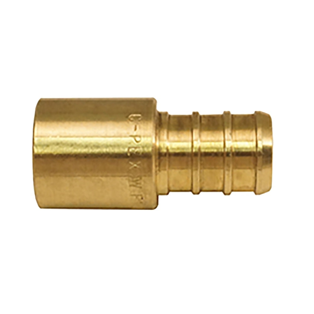 Apollo APXMS121210PK PEX-B Barb Adapter, Brass, 1/2 Inch