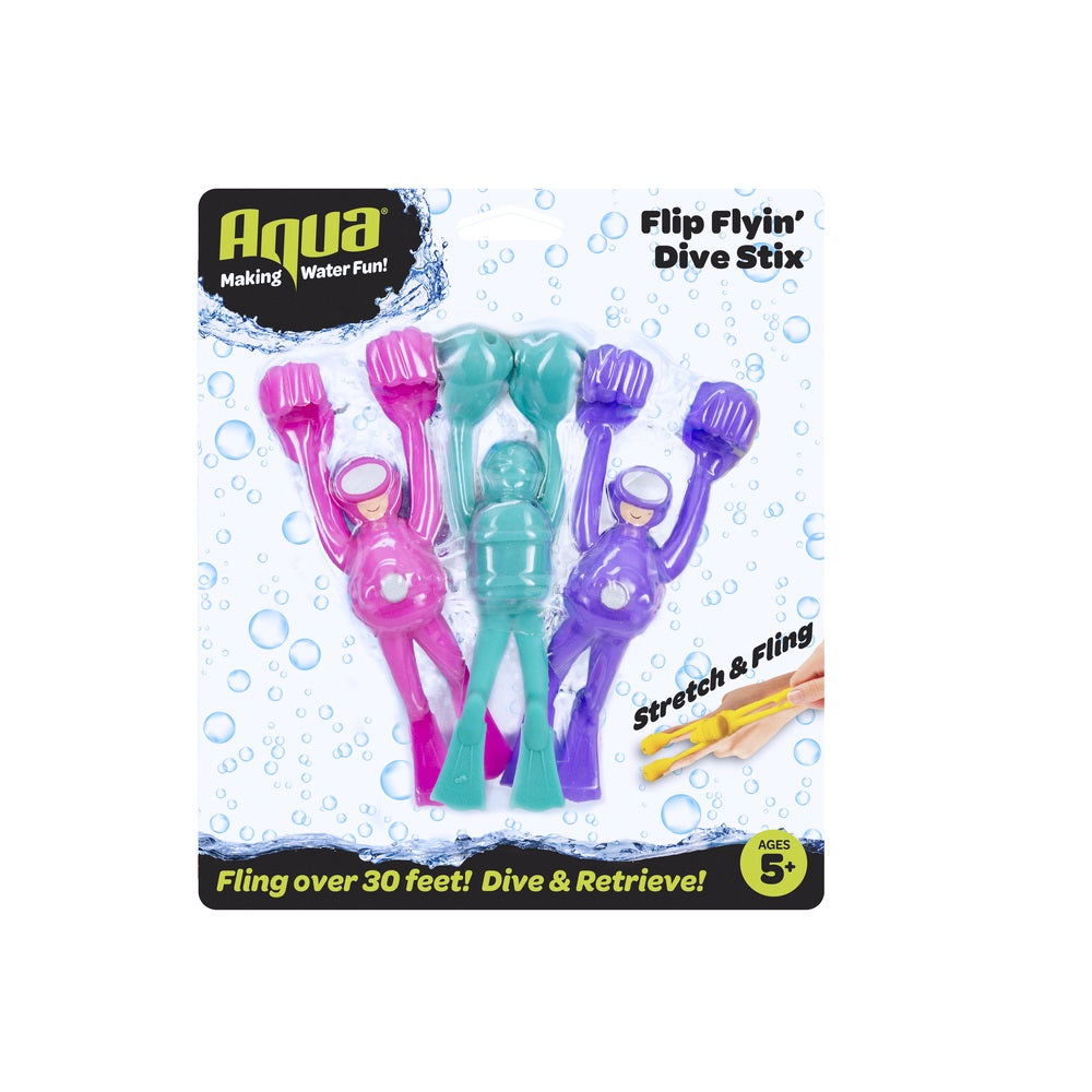 Aqua ASW15201A Flip Flyin Dive Stick, Assorted Colors