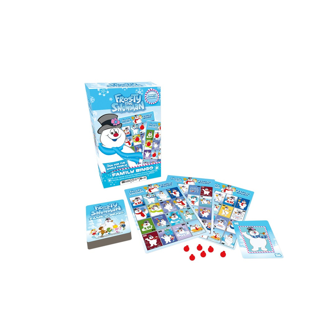 Aquarius 96303 Frosty The Snowman Bingo game, 3+ Year