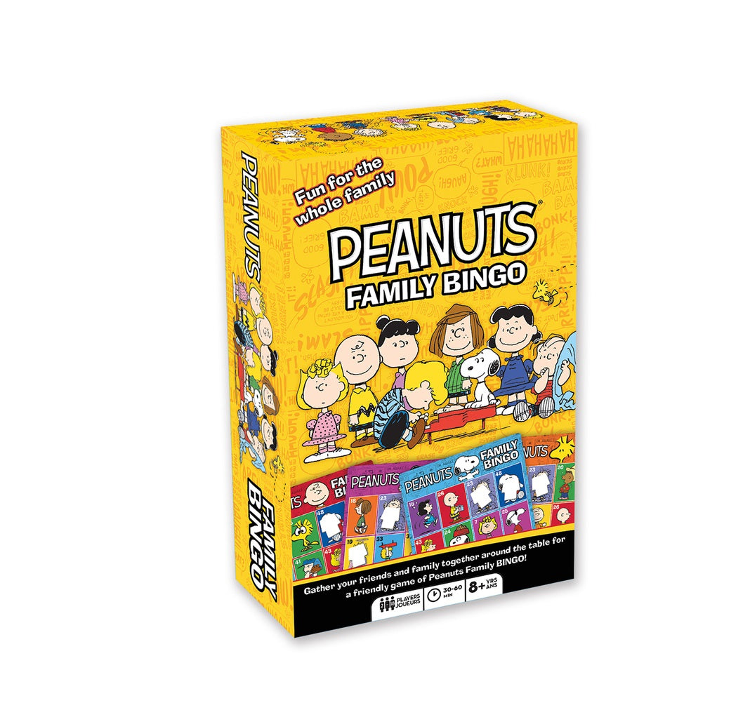 Aquarius 96306 Peanuts Family Bingo, Multicolored