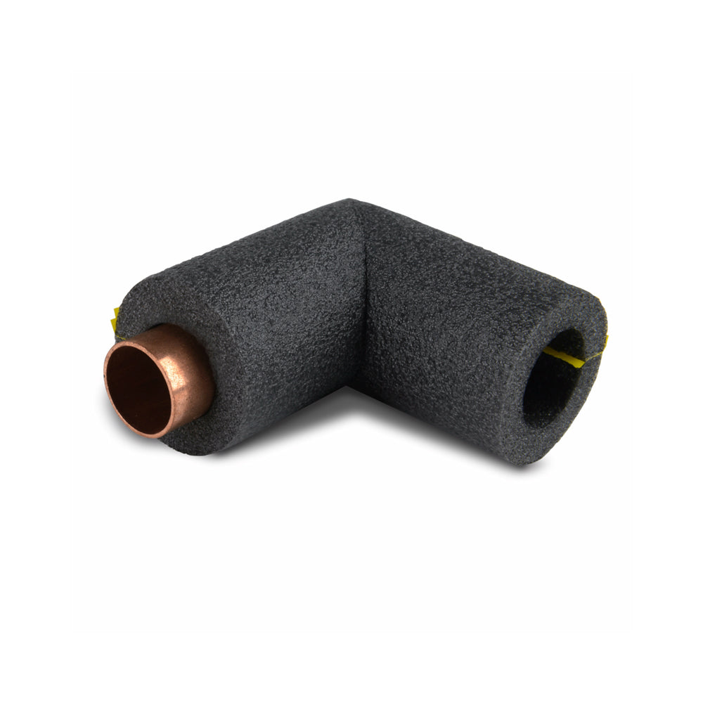 Armacell PF12058T2TU0 Tundra Polyethylene Foam Pipe Insulation Elbow, 1/2 in. x 1/2 in