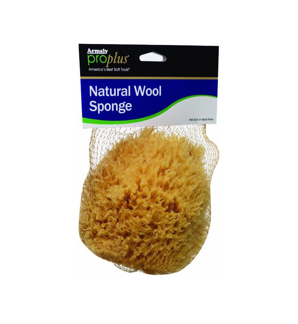 Armaly 34000 ProPlus Natural Wool Sponge, Beige, 8 inch