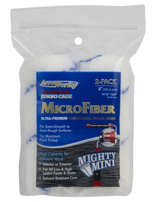 ArroWorthy 4-MFR4JCT/P Ultra-Premium Professional Roller Cover, 4"