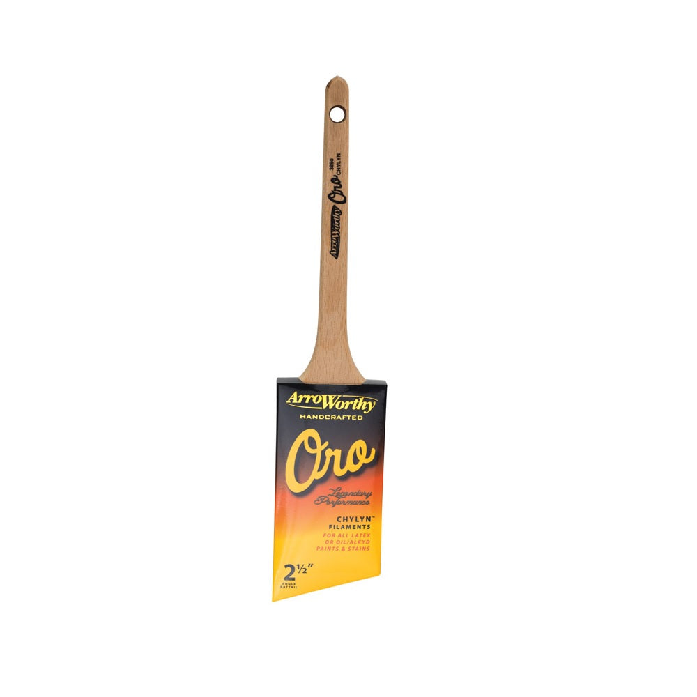 ArroWorthy 3820 - 2.5 Oro Angle Sash Paint Brush, 2.5"