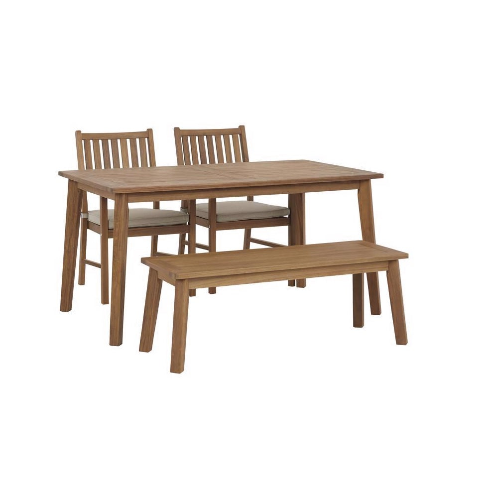 Ashley P407-600 Janiyah Dining Set, Wood