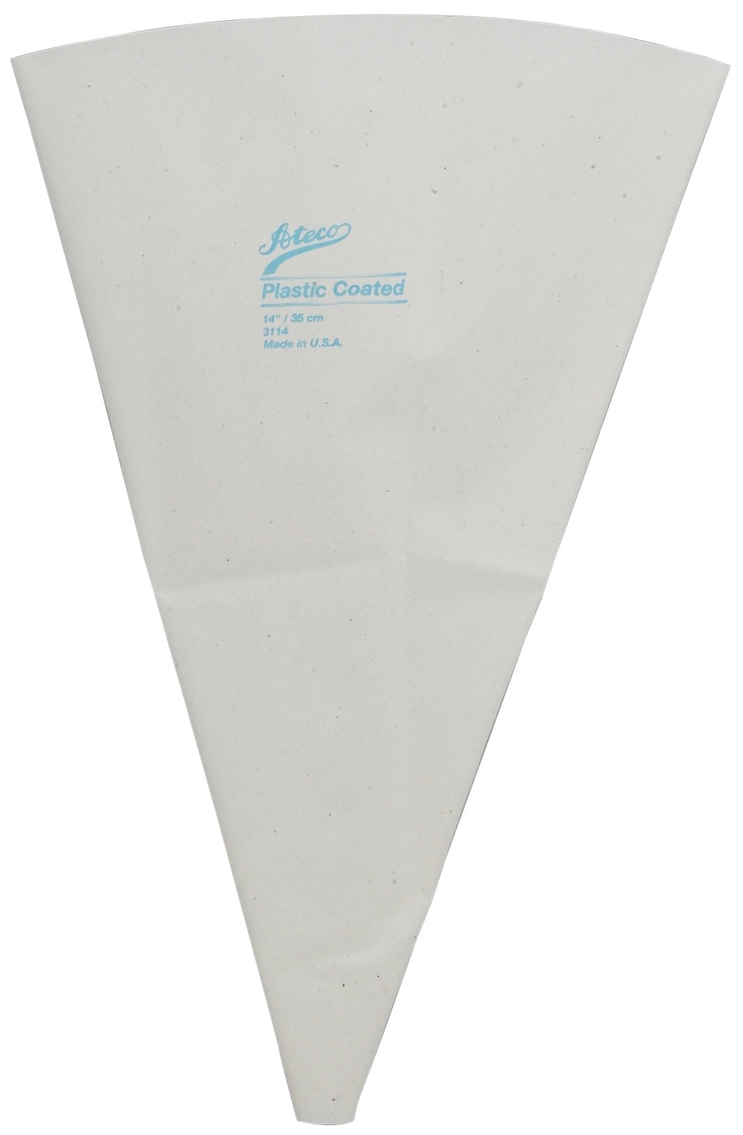 Ateco 2321 Plastic Coated Cloth Pastry Bag, White