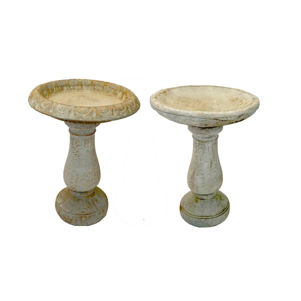 Athens ATHBB0421 Stone Casting Bird Bath, Concrete