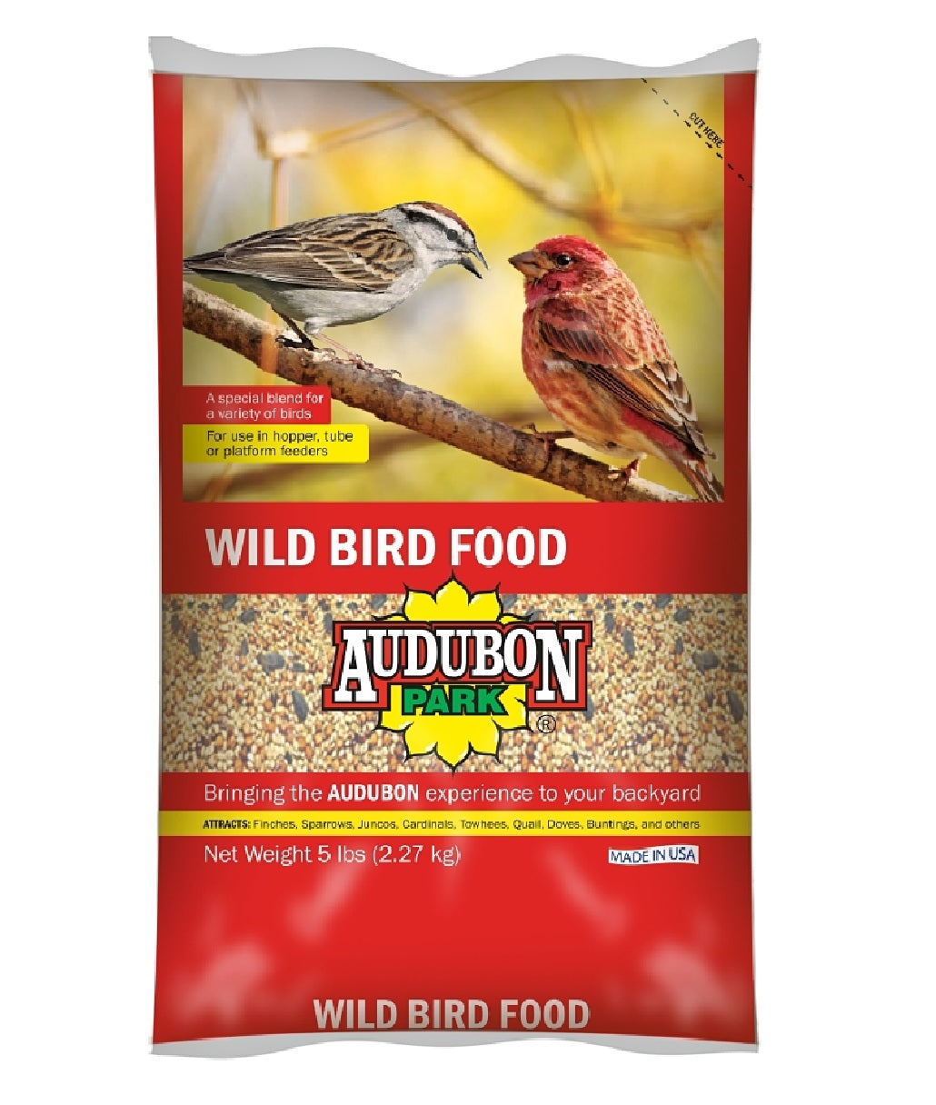 Audubon Park 12249 Wild Bird Food, 5 Lbs