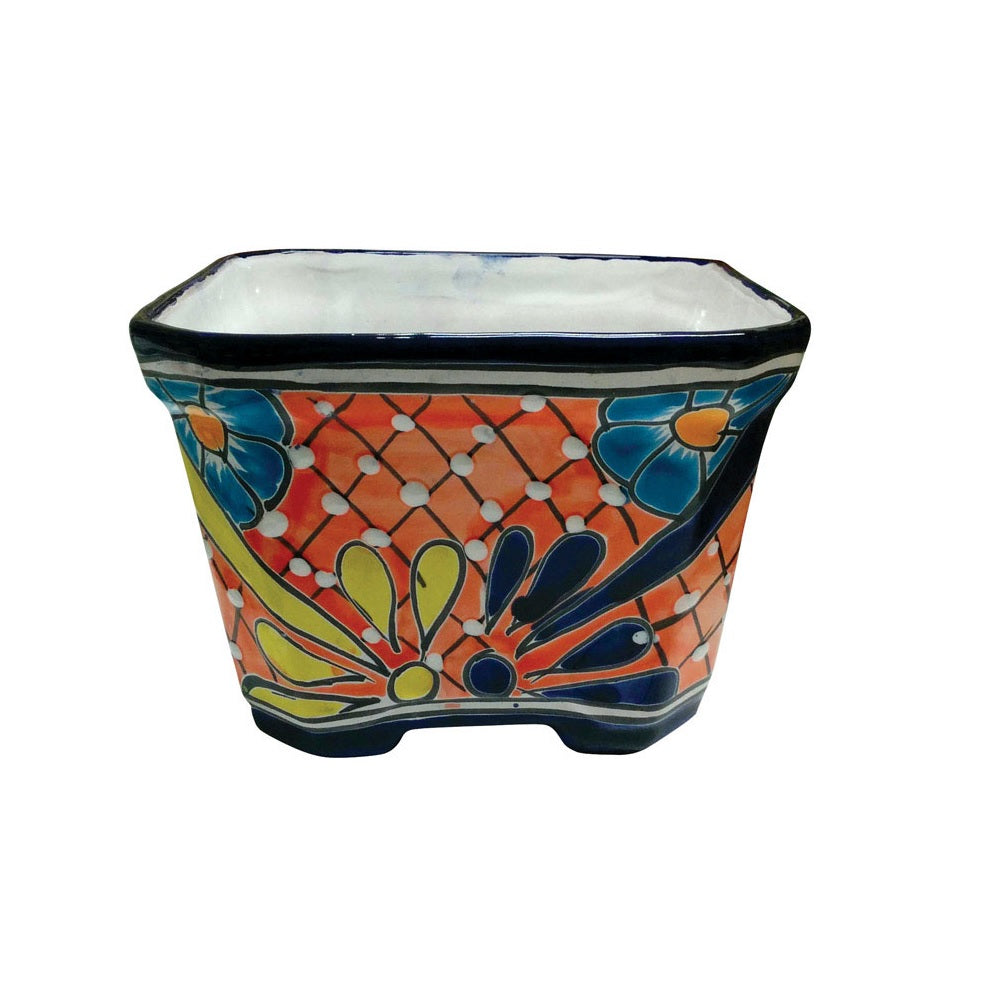 Avera Products APG026080 Talavera Planter, Multicolored