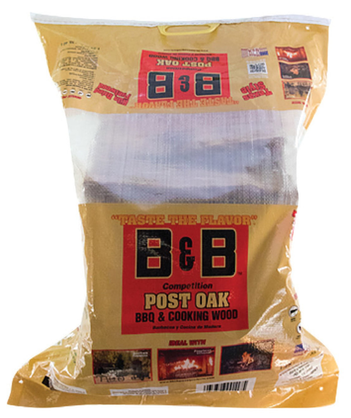 B & B Charcoal 00117 Oak Cooking Wood, 1.25 Cubic Feet
