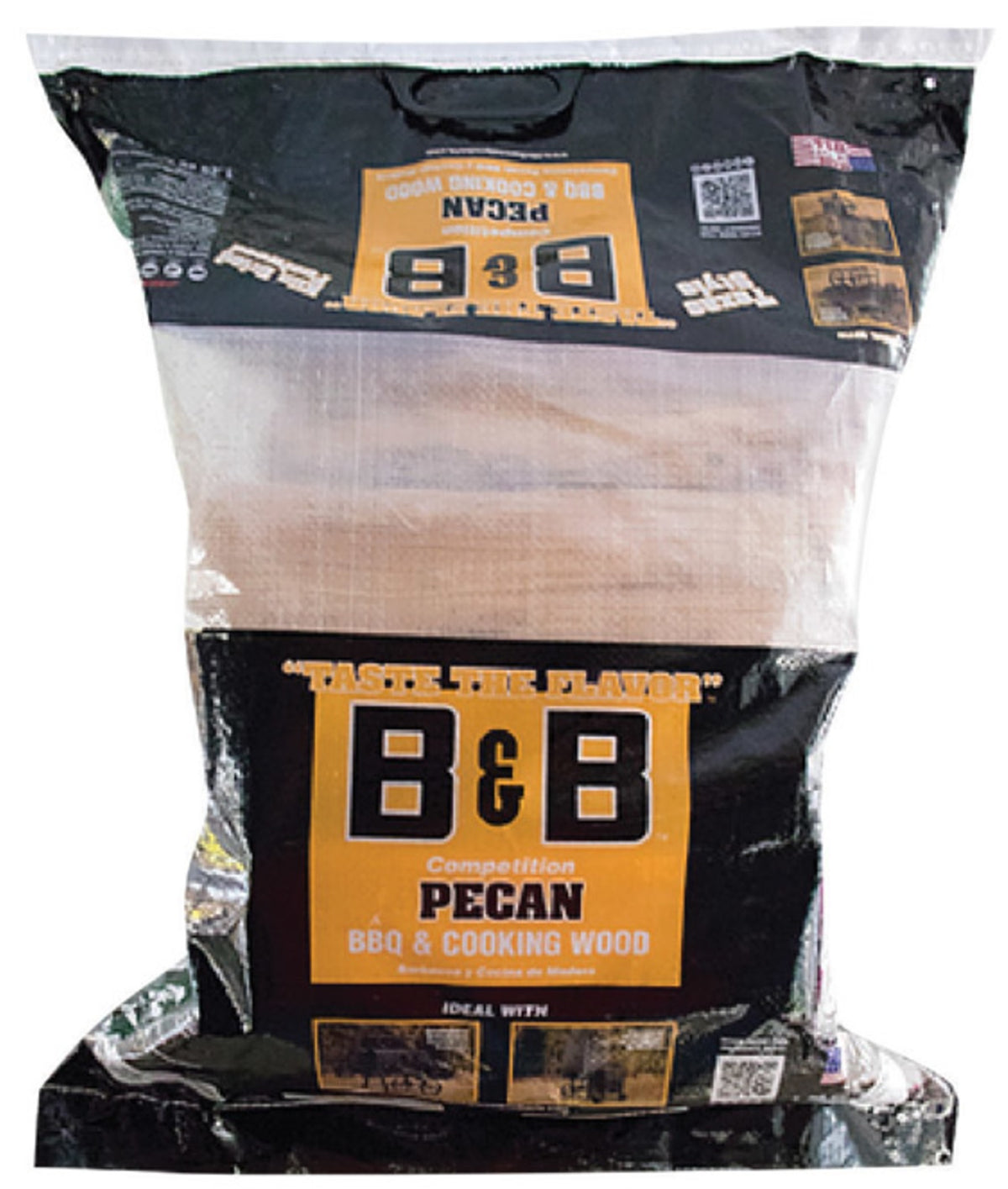 B & B Charcoal 00116 Pecan Cooking Wood, 1.25 Cubic Feet