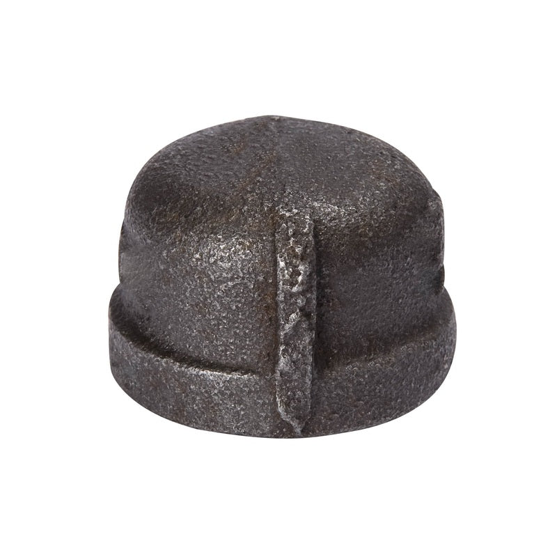 buy black iron pipe fittings cap at cheap rate in bulk. wholesale & retail plumbing goods & supplies store. home décor ideas, maintenance, repair replacement parts