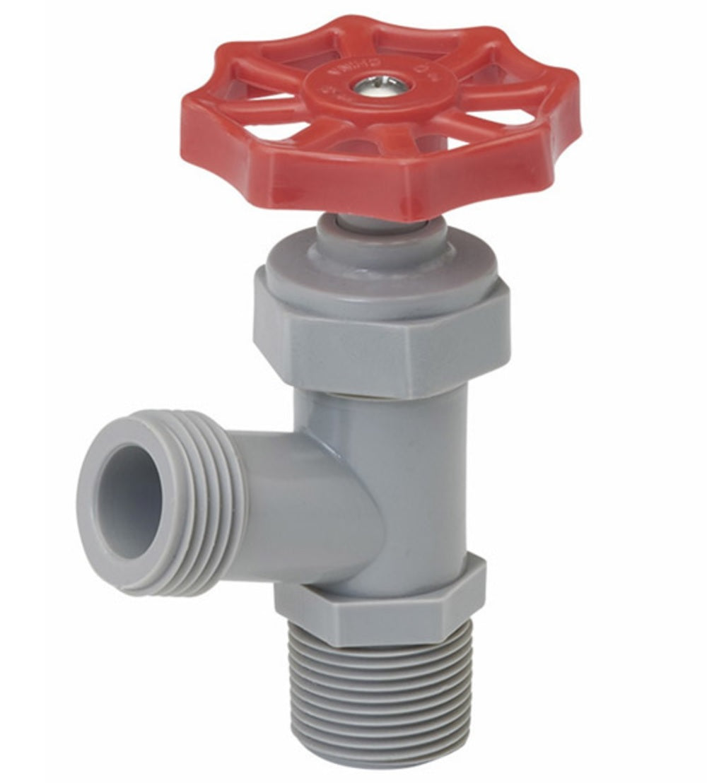 B & K 102-503 Celcon Boiler Drain Valve, 1/2"