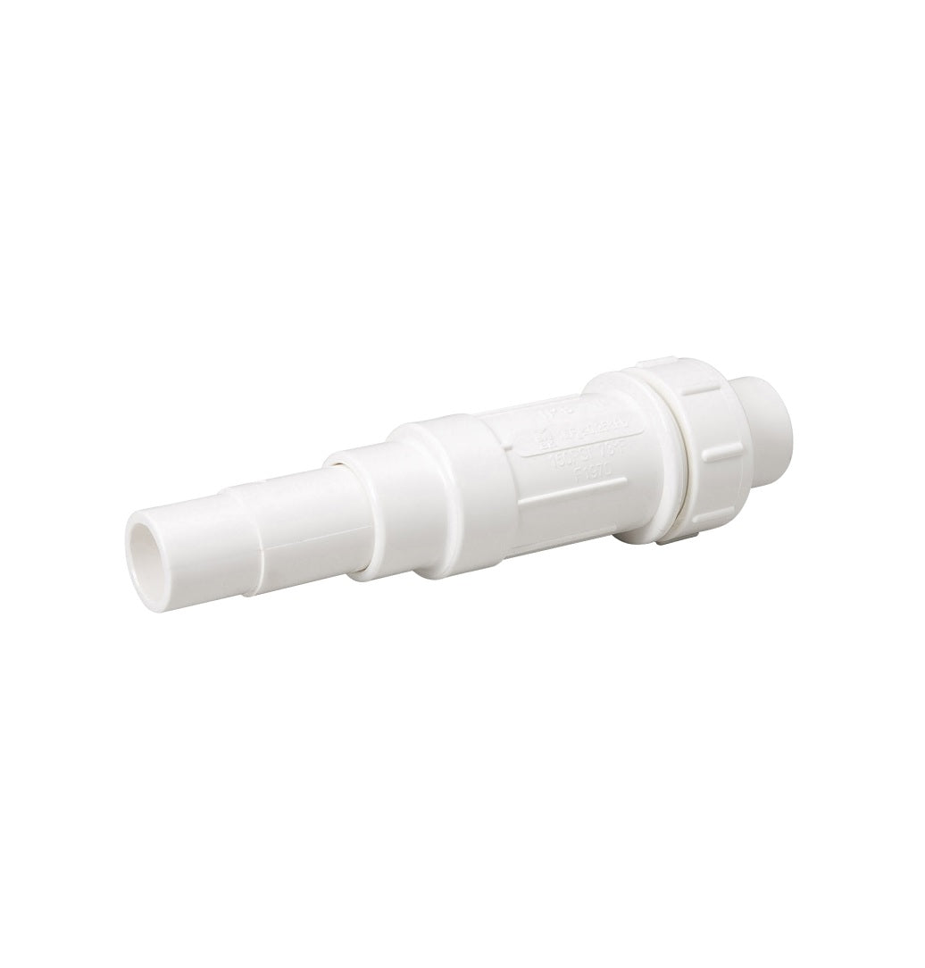 B & K 160-505HC Repair Pipe Coupling, PVC, White