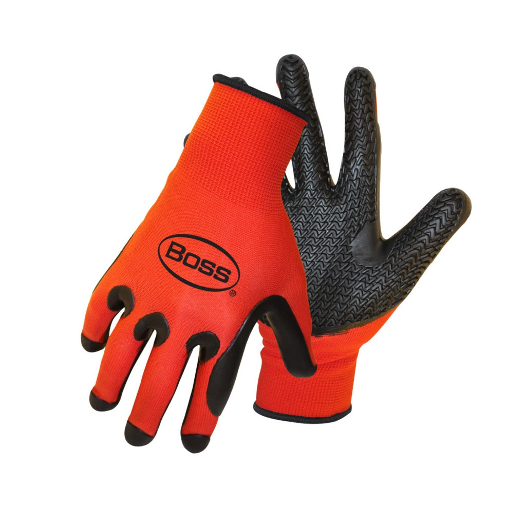 BOSS 8417M Tread Pattern Ultra Grip Palm Gloves, Medium