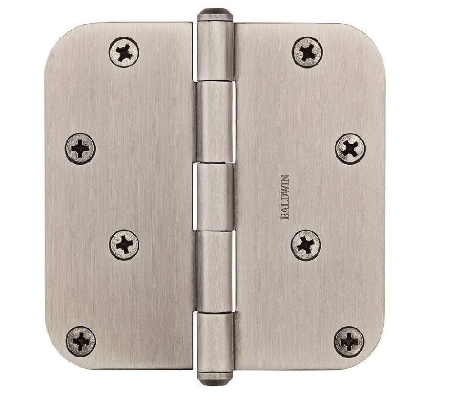 Baldwin 9BR7027005 Radius Hinge, Matte Antique Nickel