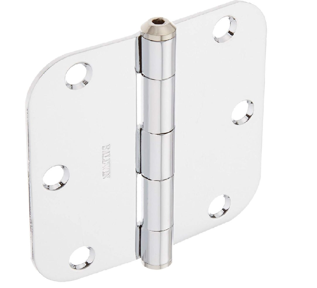 Baldwin 9BR7024003 Radius Hinge, Polished Chrome