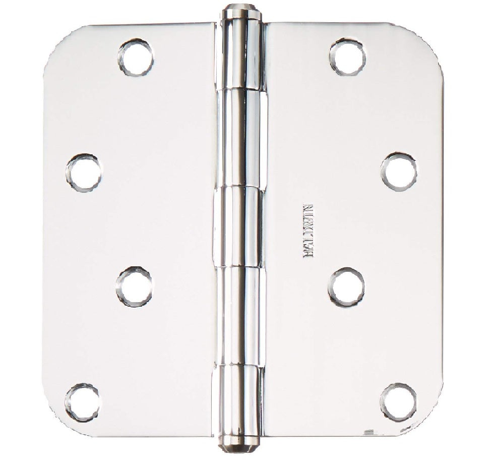 Baldwin 9BR7027003 Radius Hinge, Polished Chrome