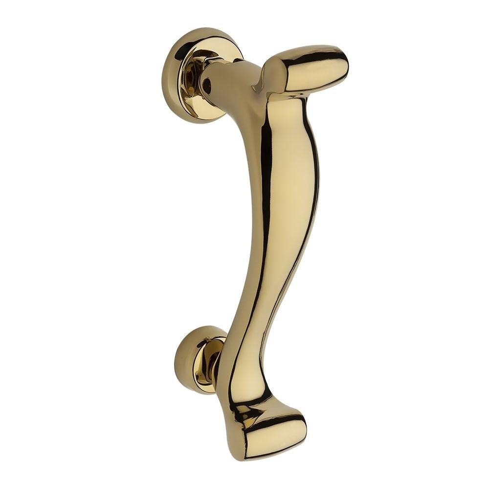 Baldwin 9BR7001.004 S-Shaped Door Knocker, Polished Brass