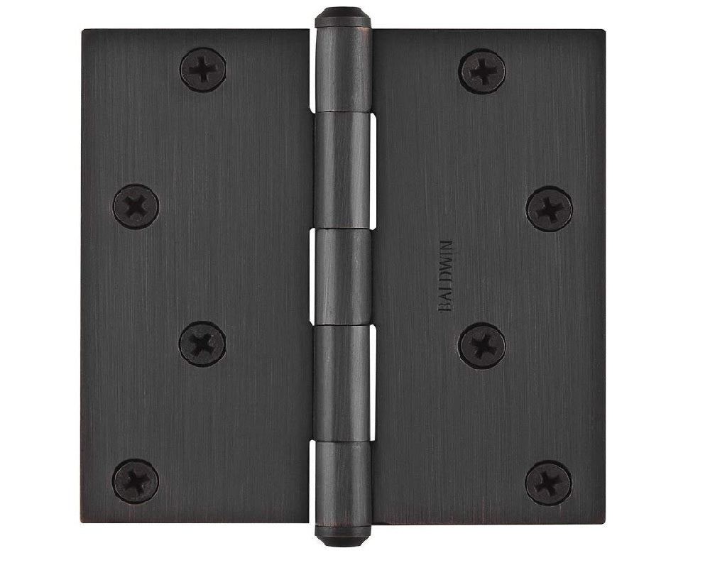 Baldwin 9BR7028001 Square Hinge, Venetian Bronze