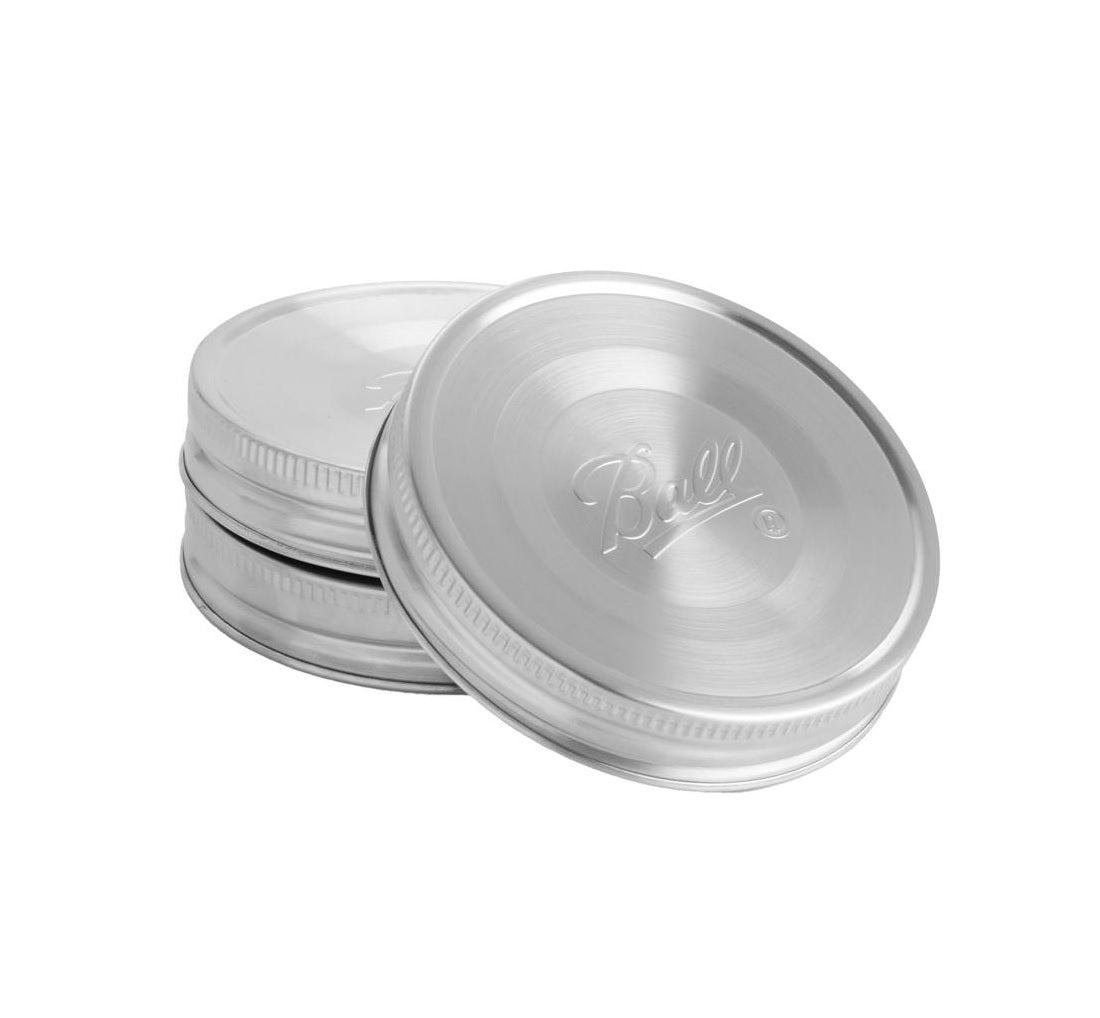 Ball 2176672 Regular Mouth Storage Lid, Stainless Steel