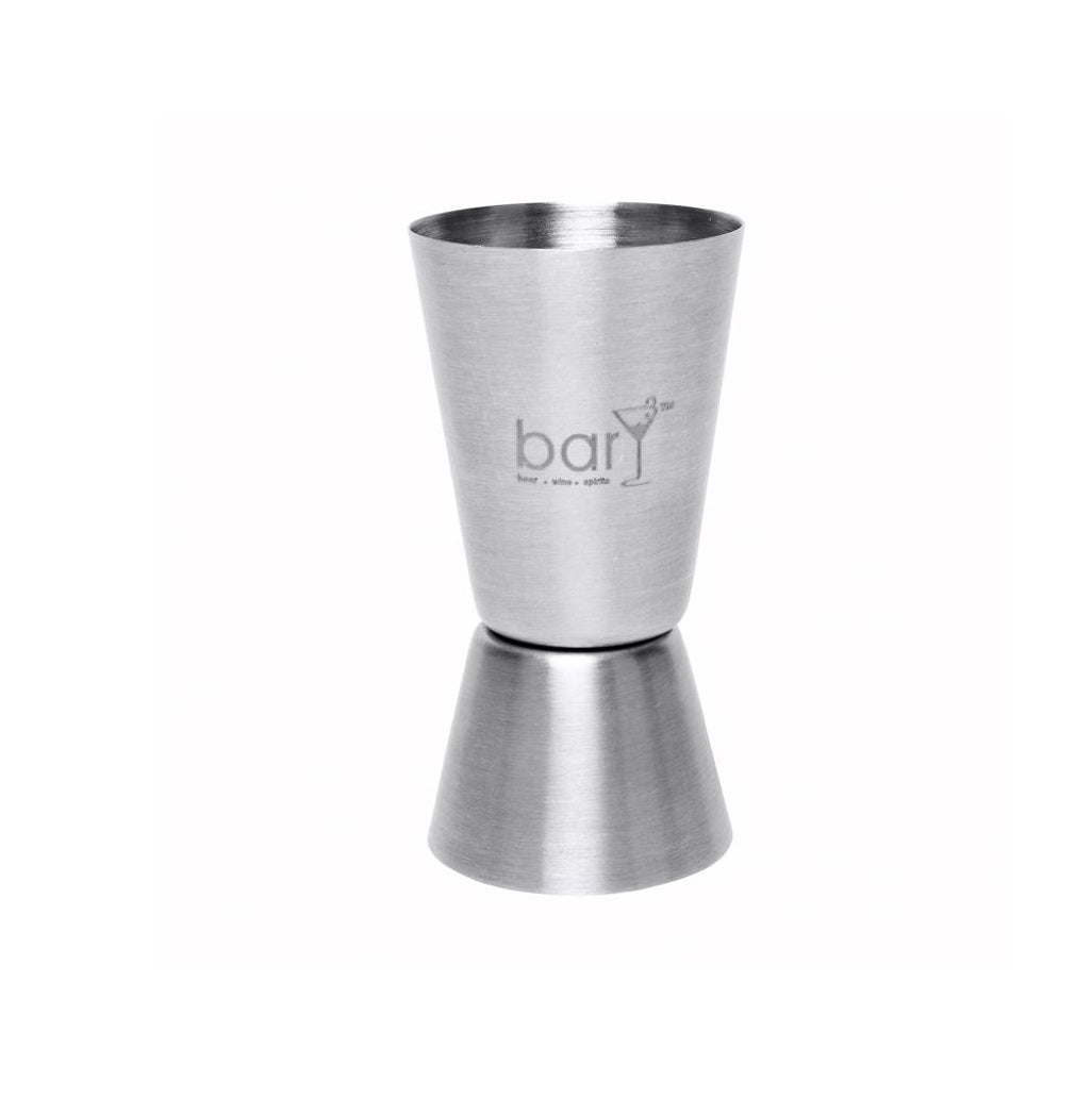BarY3 BAR-0762 Double Jigger, Stainless Steel, 1.5 Oz
