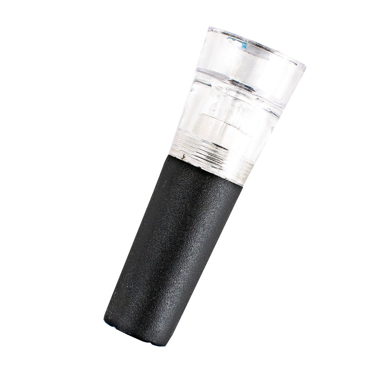 BarY3 BAR-0751 Vacuum Pump Wine Stopper, Black/Clear