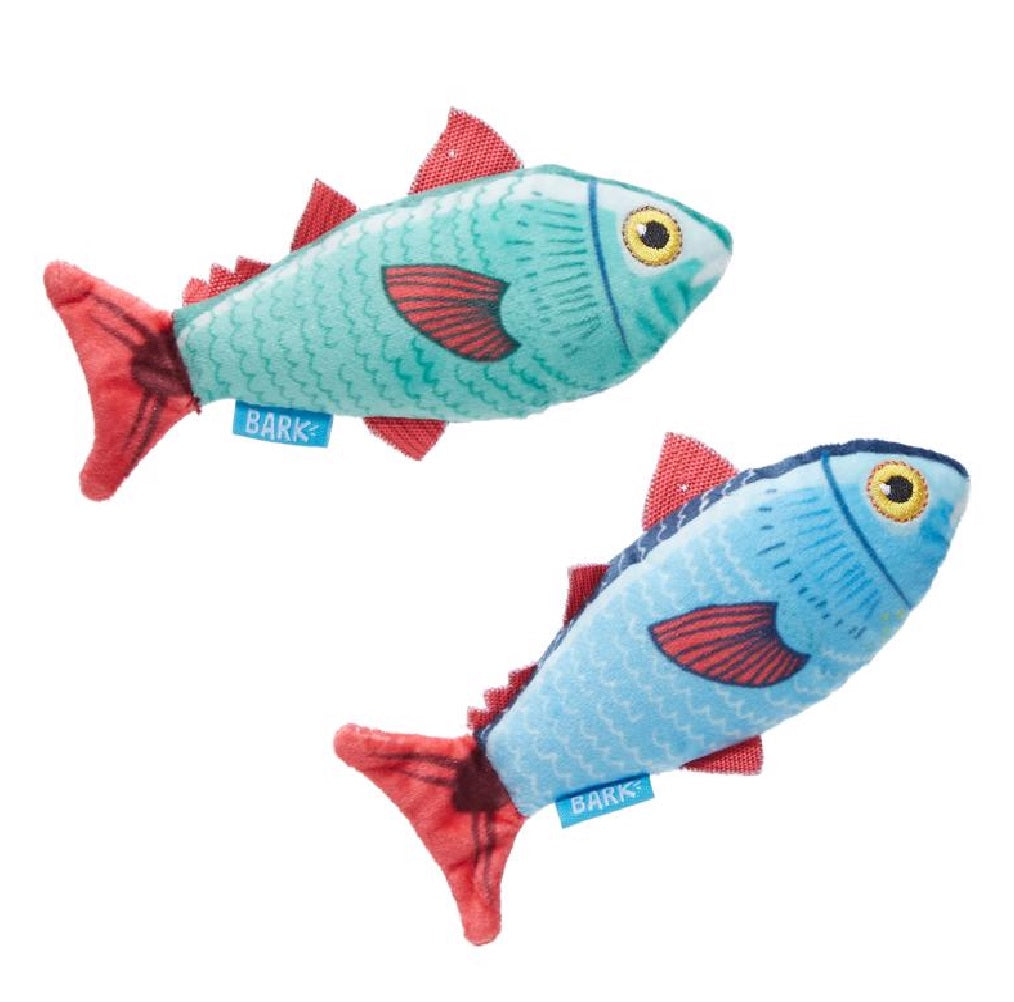 Bark 706573 Mike & Mike The Trout Twins, Blue/Red