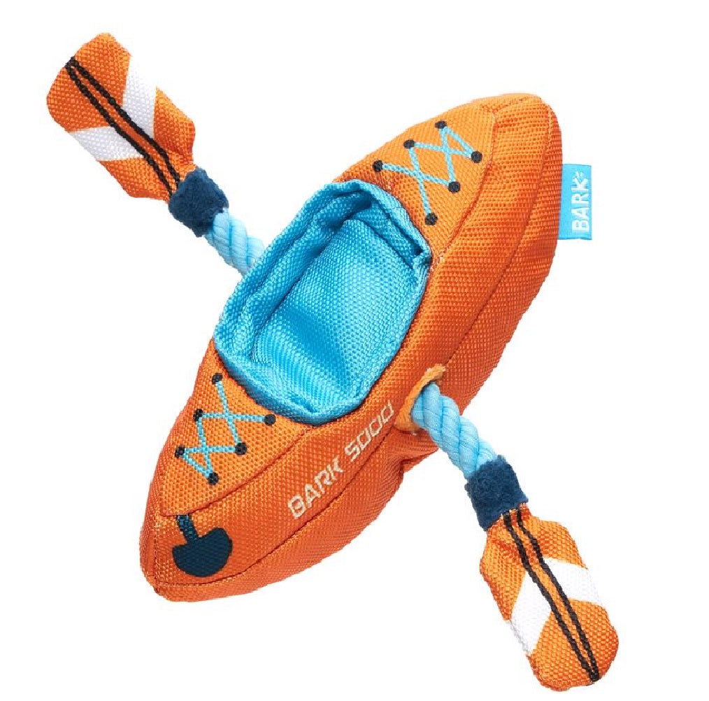 Bark 210053 Off-Track Kayak Dog Toy, Plush