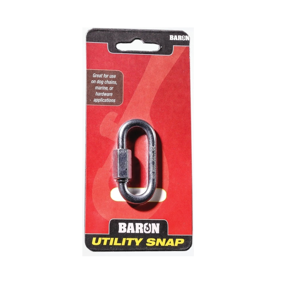 Baron C-7350T-1/8 Quick Link, Steel, Zinc