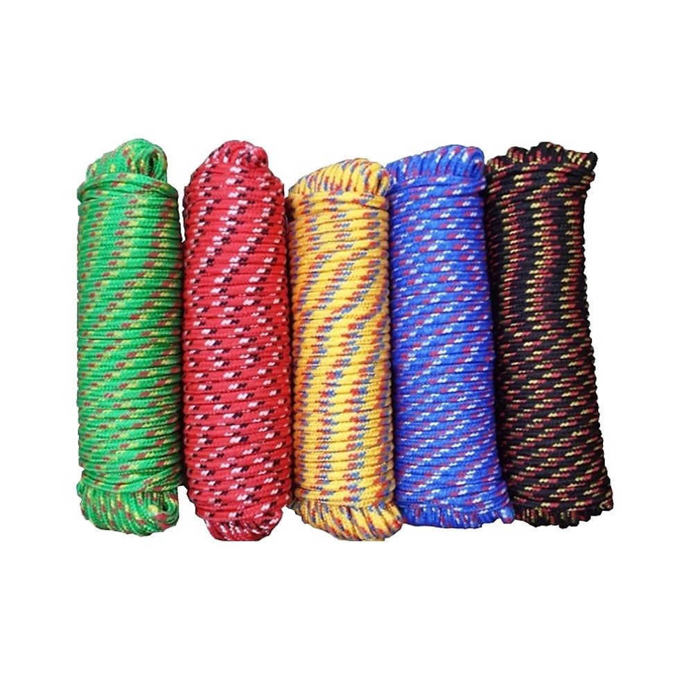 Baron 52807 Diamond Braided Rope, 1/4 Inch x 100 Feet