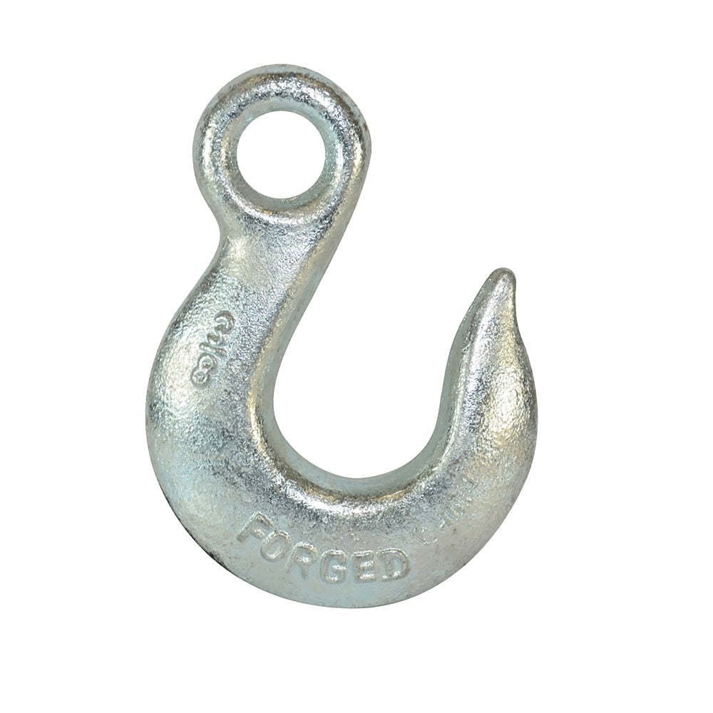 Baron 329-5/16 Eye Slip Hook, Electro-Galvanized