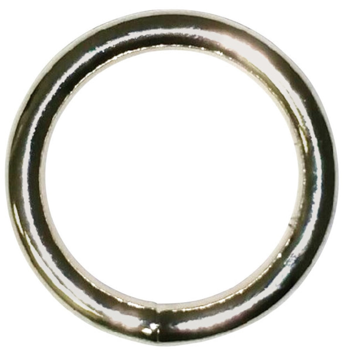 Baron 4-1-1/4 Round Weld Ring, Nickel Plated