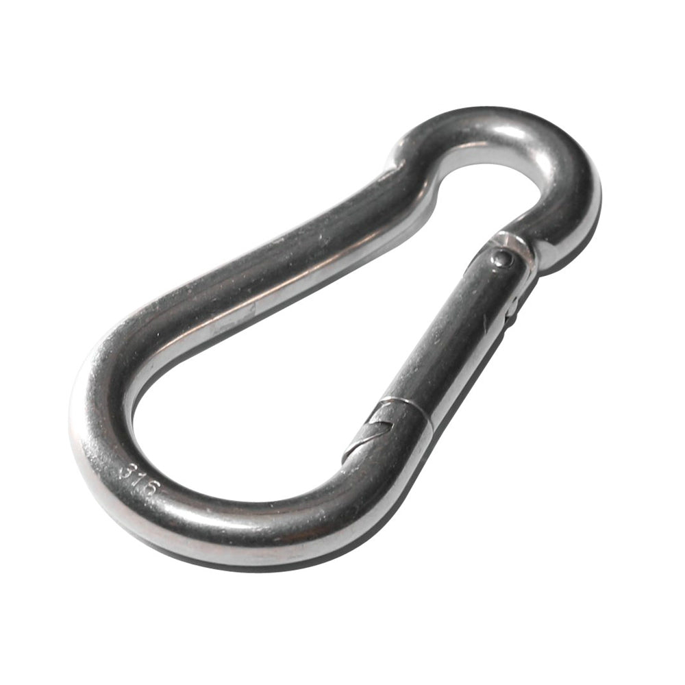 Baron 2450-9/32 Spring Hook Snap Link, Steel, 3/4" x 2-3/4"