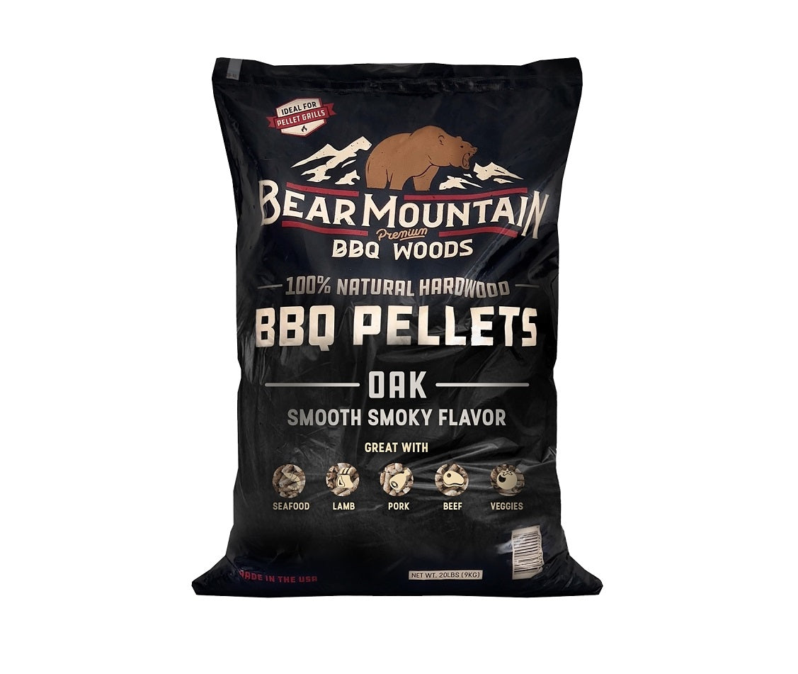 Bear Mountain FK18 BBQ Pellet, Hardwood, 20 lbs