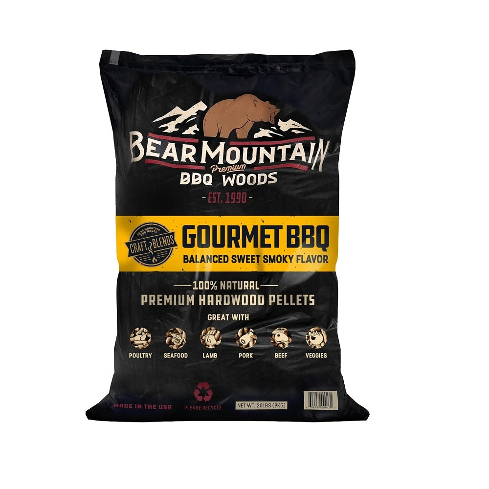 Bear Mountain FK90 Craft Blends BBQ Pellet, 20 Lbs