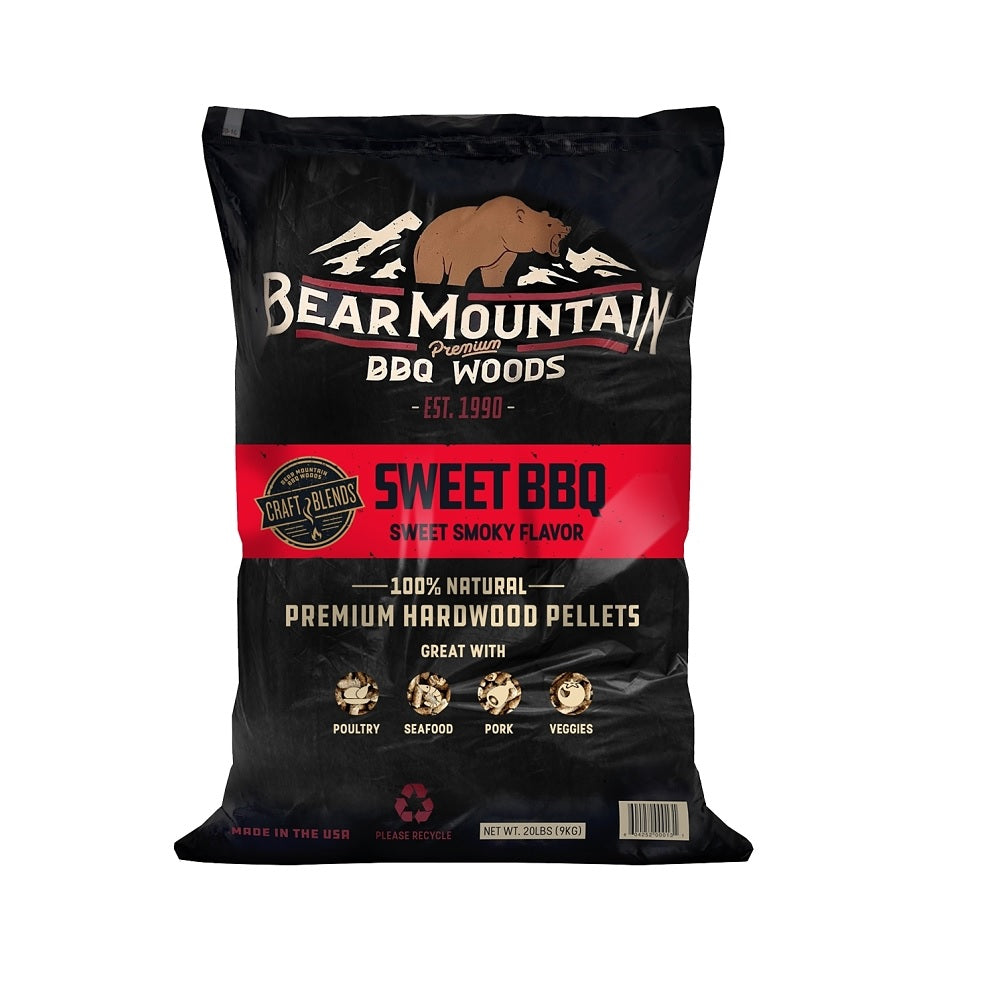 Bear Mountain FK92 Craft Blends BBQ Pellet, 20 Lbs
