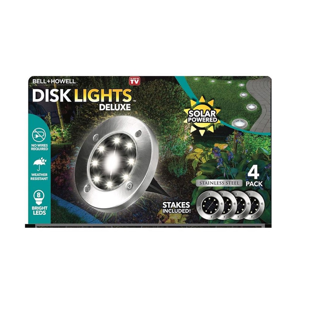 Bell + Howell 2016 Disk Lights Deluxe Garden Light, 3.75 Watts