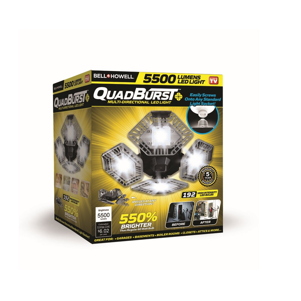 Bell + Howell 7641 Quad Burst As Seen On TV LED Bulb, 300 Watts