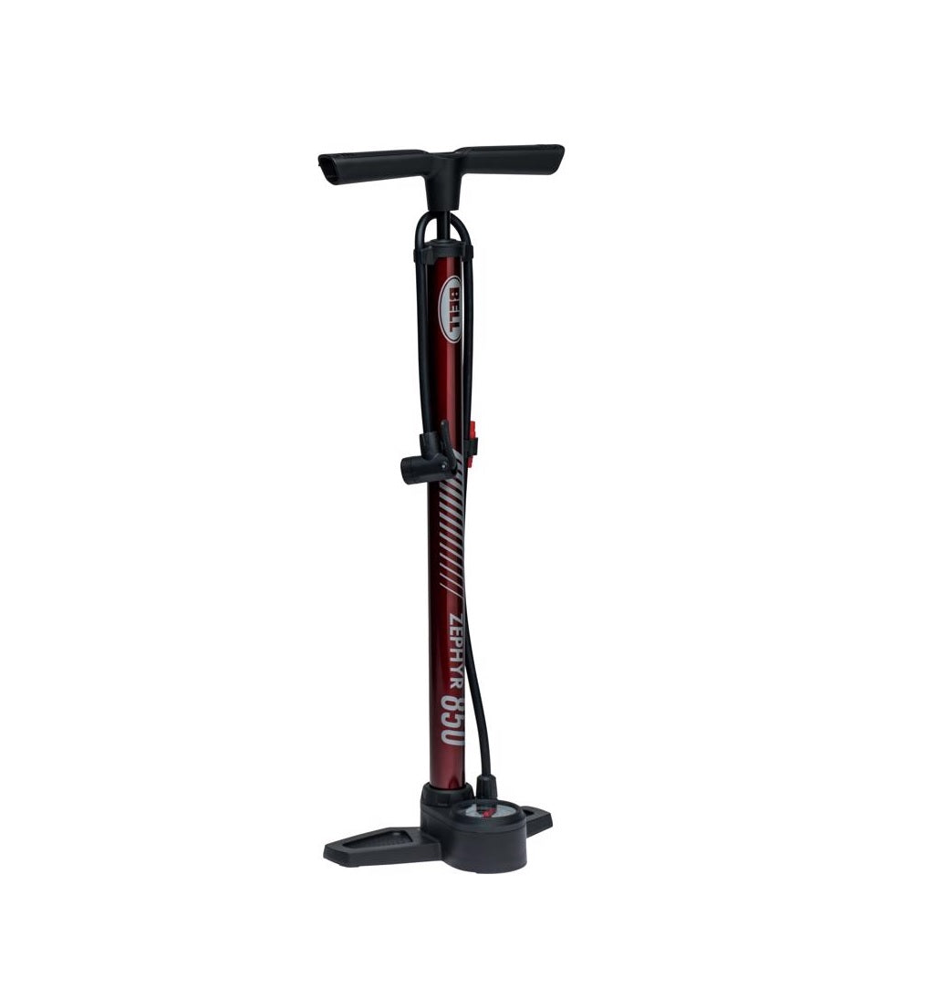 Bell Sports 7152770 Zephyr 850 Bicycle Floor Pump, Steel